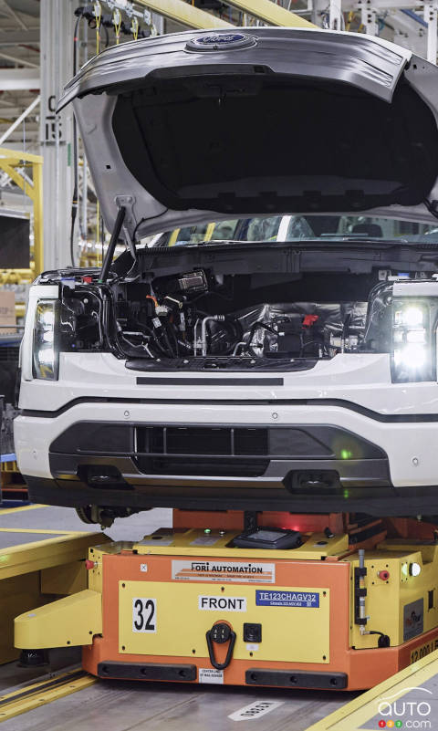 Production of the Ford F-150 Lightning Will Resume on March 13